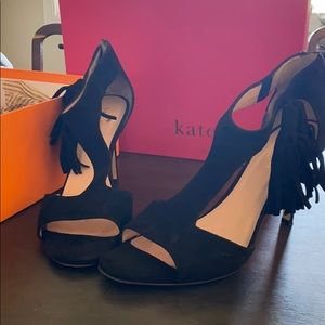 Kate spade Size 7.5 tassel heel.